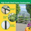 imageMiracleGRO 23quot x 17quot x 57quot 4Tier IndoorOutdoor Mini Greenhouse Plant Tent AllSeason Compact Plant Growth Accelerator with PVC Cover and RollUp Zipper Door Clear48 x 48 x 65  2025 Model