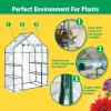 imageMiracleGRO 23quot x 17quot x 57quot 4Tier IndoorOutdoor Mini Greenhouse Plant Tent AllSeason Compact Plant Growth Accelerator with PVC Cover and RollUp Zipper Door Clear48 x 29 x 65  2025 Model