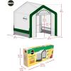 imageMiracleGRO 6 x 6 x 6 Outdoor Mini Walkin Greenhouse Plant Tent AllSeason Small Walkin Plant Growth Accelerator with UVTreated Fabric Cover and Zippered Panels Clear6 x 6 x 6  2025 Model