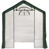 imageMiracleGRO 6 x 6 x 6 Outdoor Mini Walkin Greenhouse Plant Tent AllSeason Small Walkin Plant Growth Accelerator with UVTreated Fabric Cover and Zippered Panels Clear6 x 4 x 6