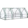 imageMiracleGRO 23quot x 17quot x 57quot 4Tier IndoorOutdoor Mini Greenhouse Plant Tent AllSeason Compact Plant Growth Accelerator with PVC Cover and RollUp Zipper Door Clear3 x 8 x 3