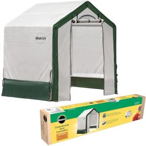 imageMiracleGRO 6 x 6 x 6 Outdoor Mini Walkin Greenhouse Plant Tent AllSeason Small Walkin Plant Growth Accelerator with UVTreated Fabric Cover and Zippered Panels Clear6 x 4 x 6  2025 Model