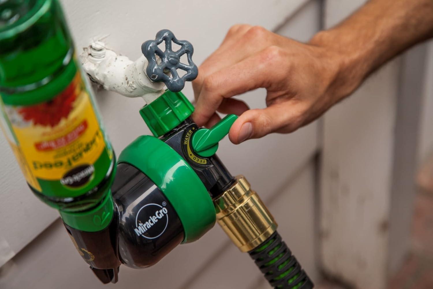 imageMiracleGro LiquaFeed Universal Feeder and MiracleGro LiquaFeed All Purpose Plant Food Value Pack