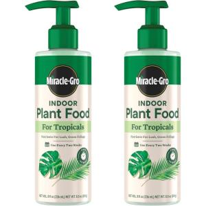 imageMiracleGro Indoor Plant Food for Tropicals Liquid Plant Food for Tropical Houseplants 8 fl oz 2Pack