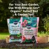 image:imageMiracleGro Organic All Natural Mulch for Landscaping  Bagged and Shredded OMRI Listed 15 cu ft 80Bag Pallet