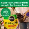 image:imageMiracleGro Potting Mix  for Potted Plants Flowers Vegetables Shrubs Annuals and Perennials Feeds Up to 6 Months  50 qt Bags Pallet of 392 cu ft