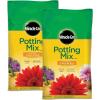 image:imageMiracleGro Potting Mix  for Potted Plants Flowers Vegetables Shrubs Annuals and Perennials Feeds Up to 6 Months  50 qt Bags Pallet of 392 Pack