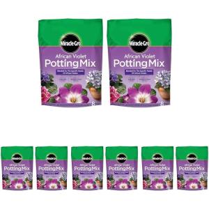 image:imageMiracleGro African Violet Potting Mix 8qt 2Pack8 QT 8Pack