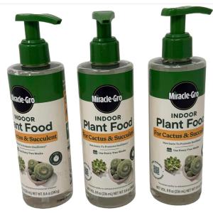 image:imageMiracleGro Succulent Plant Food 8 OZ 3 Pack