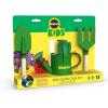 image:imageRed Toolbox MiracleGRO 4 Piece Hand Garden Toolset for Kids Age 3 with Hand Trowel Hand Fork Gloves and Watering Can