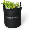 image:imageGardenuity Simply Rooted Garden  Vegetable and Herb Garden Kit with Live Tomato or Pepper Plant Bonnie Plants MiracleGro Pour amp Feed Plant Food amp 5Gallon Grow BagFlower Garden