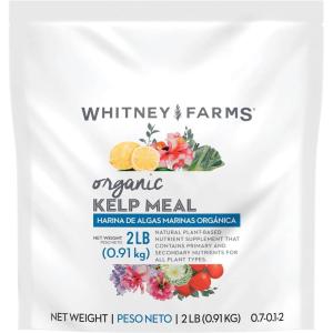 image:imageWhitney Farms Organic Potting Soil  Natural Indoor and Outdoor Container Mix Organic Potting Soil for Vegetables Herbs and Flowers Feeds Plants up to 2 Months 8 qtKelp Meal