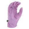 image:imageMiracleGro Womens Canvas Back Dotted Palm Gardening Work Gloves Breathable Backing Strong Grip Shirred Elastic Wrist PurplePink Medium M56111WML