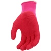 image:imageMiracleGro MG37168 Lightweight Slip Resistant Gloves  Latex Dipped Gardening Gloves Latex Coated Palm and Stretch Knit