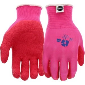 image:imageMiracleGro MG37168 Lightweight Slip Resistant Gloves  Latex Dipped Gardening Gloves Latex Coated Palm and Stretch Knit