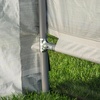 image:imageMiracleGRO 6 x 8 x 6 Outdoor Mini Walkin Greenhouse Plant Tent AllSeason Small Walkin Plant Growth Accelerator with UVTreated Fabric Cover and Zippered Panels Clear6 x 8 x 6