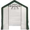 image:imageMiracleGRO 6 x 8 x 6 Outdoor Mini Walkin Greenhouse Plant Tent AllSeason Small Walkin Plant Growth Accelerator with UVTreated Fabric Cover and Zippered Panels Clear6 x 6 x 6