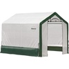 image:imageMiracleGRO 6 x 8 x 6 Outdoor Mini Walkin Greenhouse Plant Tent AllSeason Small Walkin Plant Growth Accelerator with UVTreated Fabric Cover and Zippered Panels Clear6 x 8 x 6