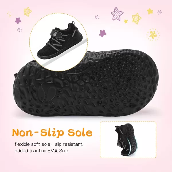 BARERUN Baby Sneakers Toddler Shoes Soft Anti-Slip Sole Newborn First Walkers Infant Toddler Breathable Athletic Running Shoes