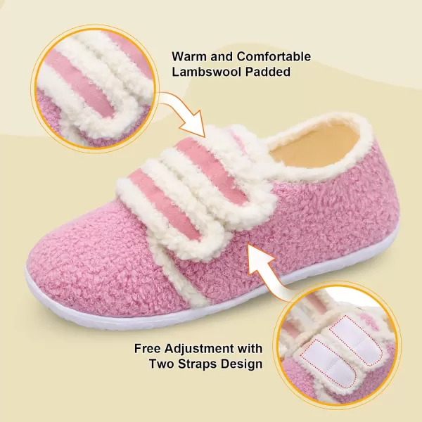 BARERUN Fuzzy Slippers for Women Men Soft Fleece House Shoes Unisex Comfy Furry Fluffy Home Slipper Socks Cozy Plush Slip-on Slides Non-slip Barefoot Winter Shoes for Indoor Outdoor