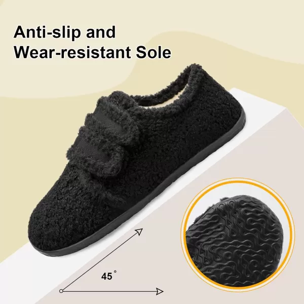 BARERUN Fuzzy Slippers for Women Men Soft Fleece House Shoes Unisex Comfy Furry Fluffy Home Slipper Socks Cozy Plush Slip-on Slides Non-slip Barefoot Winter Shoes for Indoor Outdoor