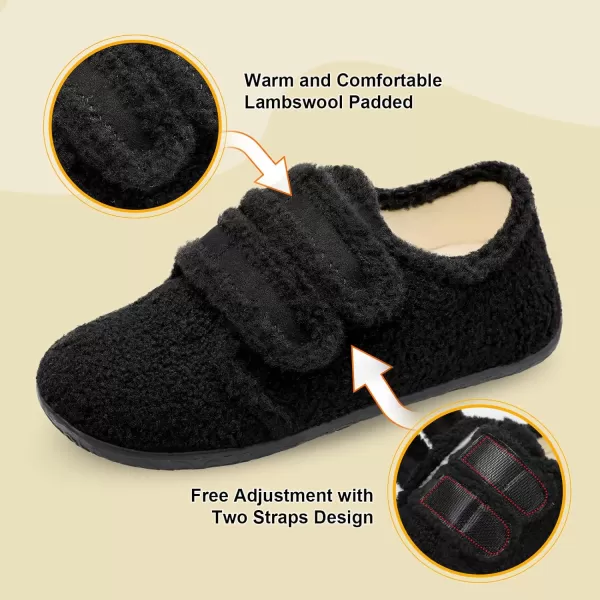 BARERUN Fuzzy Slippers for Women Men Soft Fleece House Shoes Unisex Comfy Furry Fluffy Home Slipper Socks Cozy Plush Slip-on Slides Non-slip Barefoot Winter Shoes for Indoor Outdoor