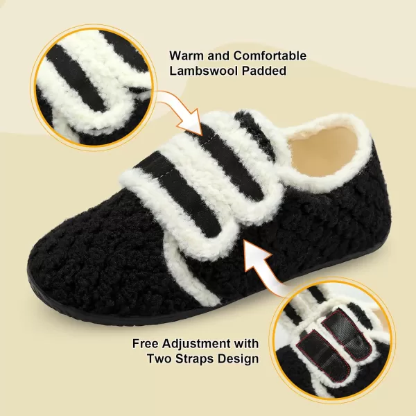 BARERUN Fuzzy Slippers for Women Men Soft Fleece House Shoes Unisex Comfy Furry Fluffy Home Slipper Socks Cozy Plush Slip-on Slides Non-slip Barefoot Winter Shoes for Indoor Outdoor