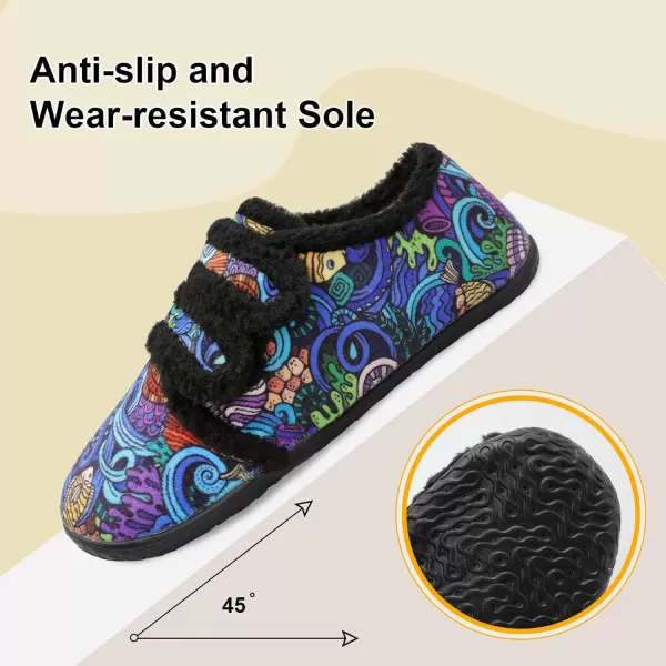 BARERUN Fuzzy Slippers for Women Men Soft Fleece House Shoes Unisex Comfy Furry Fluffy Home Slipper Socks Cozy Plush Slip-on Slides Non-slip Barefoot Winter Shoes for Indoor Outdoor