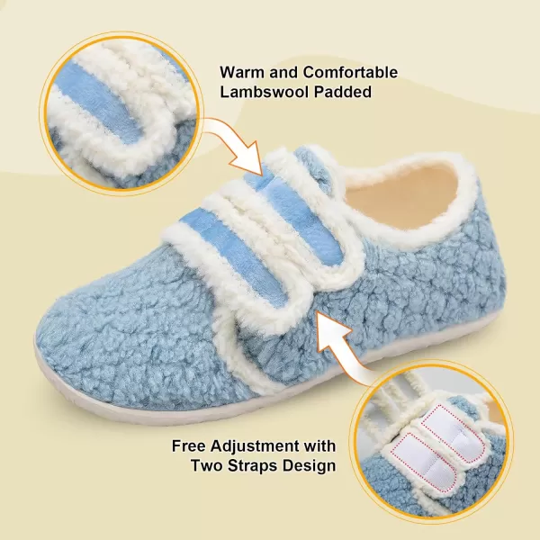 BARERUN Fuzzy Slippers for Women Men Soft Fleece House Shoes Unisex Comfy Furry Fluffy Home Slipper Socks Cozy Plush Slip-on Slides Non-slip Barefoot Winter Shoes for Indoor Outdoor