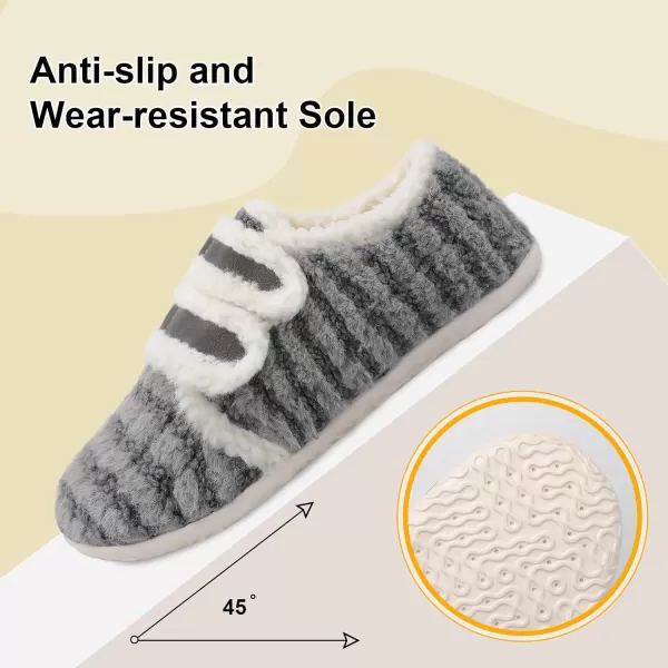 BARERUN Fuzzy Slippers for Women Men Soft Fleece House Shoes Unisex Comfy Furry Fluffy Home Slipper Socks Cozy Plush Slip-on Slides Non-slip Barefoot Winter Shoes for Indoor Outdoor