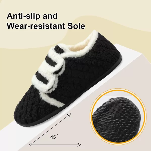 BARERUN Fuzzy Slippers for Women Men Soft Fleece House Shoes Unisex Comfy Furry Fluffy Home Slipper Socks Cozy Plush Slip-on Slides Non-slip Barefoot Winter Shoes for Indoor Outdoor