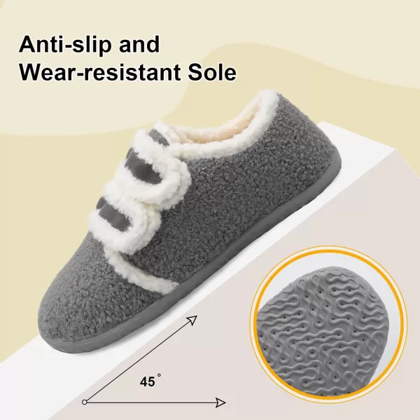 BARERUN Fuzzy Slippers for Women Men Soft Fleece House Shoes Unisex Comfy Furry Fluffy Home Slipper Socks Cozy Plush Slip-on Slides Non-slip Barefoot Winter Shoes for Indoor Outdoor