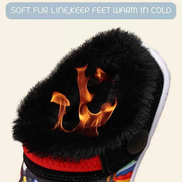 BARERUN Infant Toddler Slippers Kids Slippers Fuzzy Slides for Girls Boys Cozy Lightweight Slip-On House Newborn Crib Shoes