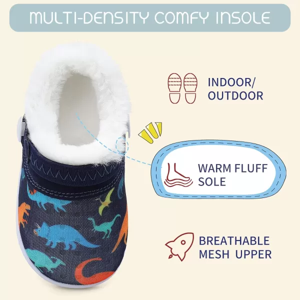 BARERUN Infant Toddler Slippers Kids Slippers Fuzzy Slides for Girls Boys Cozy Lightweight Slip-On House Newborn Crib Shoes