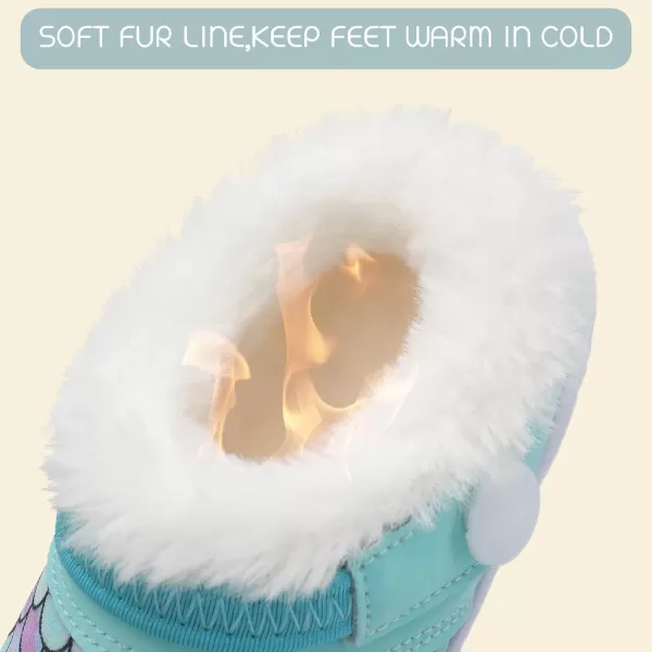 BARERUN Infant Toddler Slippers Kids Slippers Fuzzy Slides for Girls Boys Cozy Lightweight Slip-On House Newborn Crib Shoes