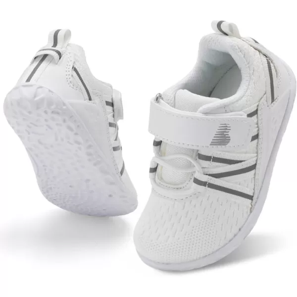 BARERUN Baby Sneakers Toddler Shoes Soft Anti-Slip Sole Newborn First Walkers Infant Toddler Breathable Athletic Running Shoes