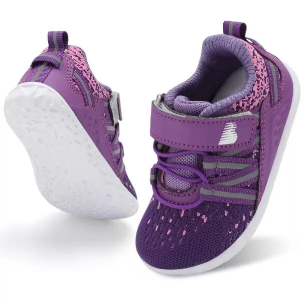 BARERUN Baby Sneakers Toddler Shoes Soft Anti-Slip Sole Newborn First Walkers Infant Toddler Breathable Athletic Running Shoes