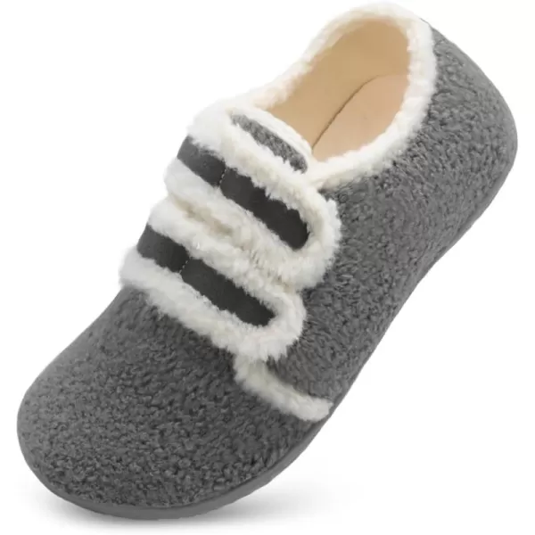 BARERUN Fuzzy Slippers for Women Men Soft Fleece House Shoes Unisex Comfy Furry Fluffy Home Slipper Socks Cozy Plush Slip-on Slides Non-slip Barefoot Winter Shoes for Indoor Outdoor