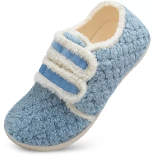 BARERUN Fuzzy Slippers for Women Men Soft Fleece House Shoes Unisex Comfy Furry Fluffy Home Slipper Socks Cozy Plush Slip-on Slides Non-slip Barefoot Winter Shoes for Indoor Outdoor