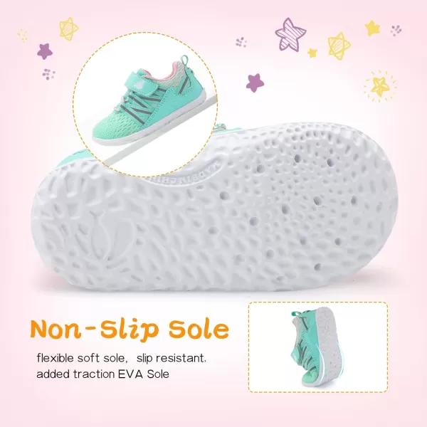 BARERUN Baby Sneakers Toddler Shoes Soft Anti-Slip Sole Newborn First Walkers Infant Toddler Breathable Athletic Running Shoes