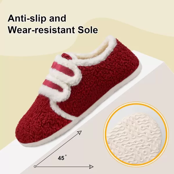 imageBARERUN Fuzzy Slippers for Women Men Soft Fleece House Shoes Unisex Comfy Furry Fluffy Home Slipper Socks Cozy Plush Slipon Slides Nonslip Barefoot Winter Shoes for Indoor Outdoor