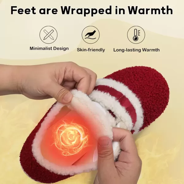 imageBARERUN Fuzzy Slippers for Women Men Soft Fleece House Shoes Unisex Comfy Furry Fluffy Home Slipper Socks Cozy Plush Slipon Slides Nonslip Barefoot Winter Shoes for Indoor Outdoor