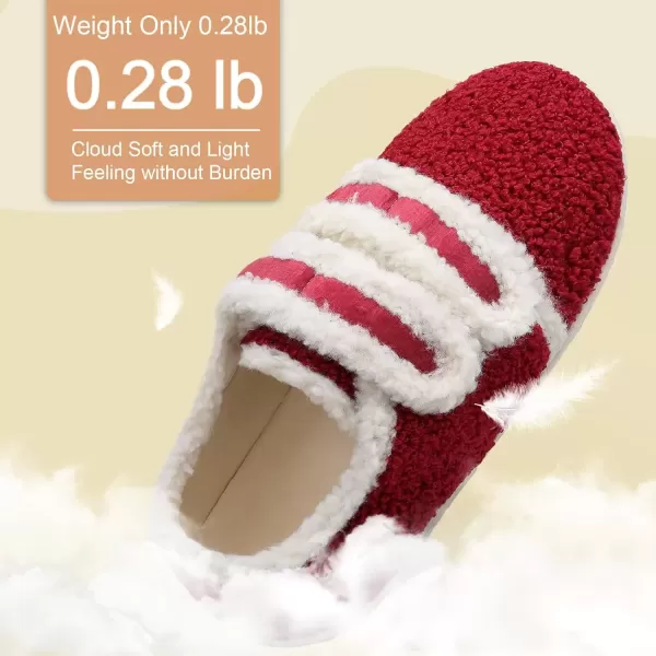 imageBARERUN Fuzzy Slippers for Women Men Soft Fleece House Shoes Unisex Comfy Furry Fluffy Home Slipper Socks Cozy Plush Slipon Slides Nonslip Barefoot Winter Shoes for Indoor Outdoor