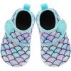 imageBARERUN Baby Girls Boys Water Shoes Swim Barefoot Water Sport Aqua Socks for Beach Pool Swim SandA Blue Fish