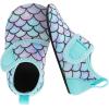 imageBARERUN Baby Girls Boys Water Shoes Swim Barefoot Water Sport Aqua Socks for Beach Pool Swim SandA Blue Fish