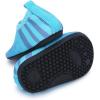imageBARERUN Baby Girls Boys Water Shoes Swim Barefoot Water Sport Aqua Socks for Beach Pool Swim SandA Blue Shark
