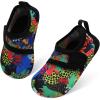 imageBARERUN Baby Girls Boys Water Shoes Swim Barefoot Water Sport Aqua Socks for Beach Pool Swim SandBlackGreen