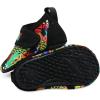 imageBARERUN Baby Girls Boys Water Shoes Swim Barefoot Water Sport Aqua Socks for Beach Pool Swim SandBlackGreen