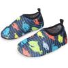imageBARERUN Baby Girls Boys Water Shoes Swim Barefoot Water Sport Aqua Socks for Beach Pool Swim SandColor Shark