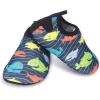 imageBARERUN Baby Girls Boys Water Shoes Swim Barefoot Water Sport Aqua Socks for Beach Pool Swim SandColor Shark